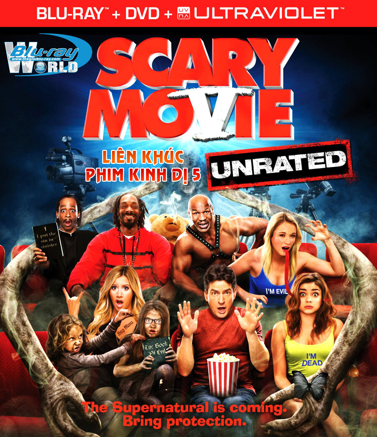 B1351. Scary Movie 5 - LIÊN KHÚC PHIM KINH DỊ 5 2D 25G (DTS-HD MA 5.1)  